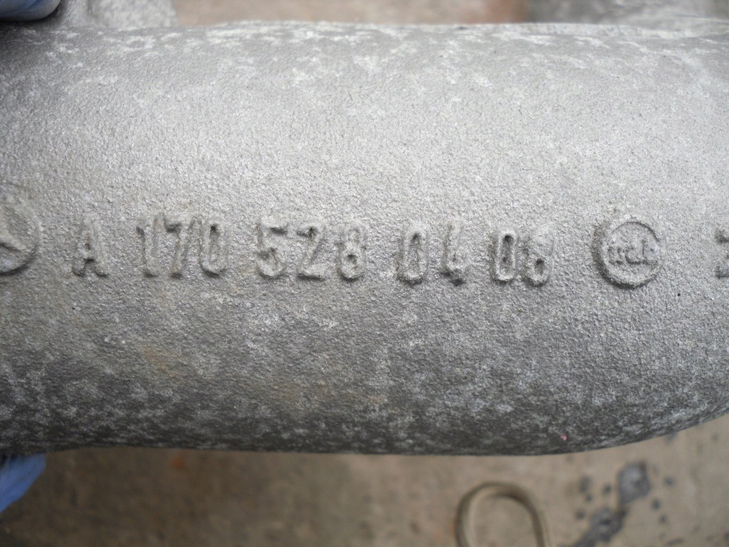 фото №1, Mercedes slk r170 інтеркулер waz труба 1705280408