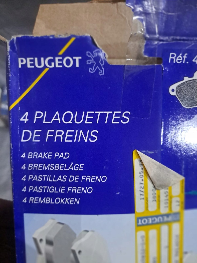 фото №6, Гальмівні колодки гальмівні перед peugeot 605