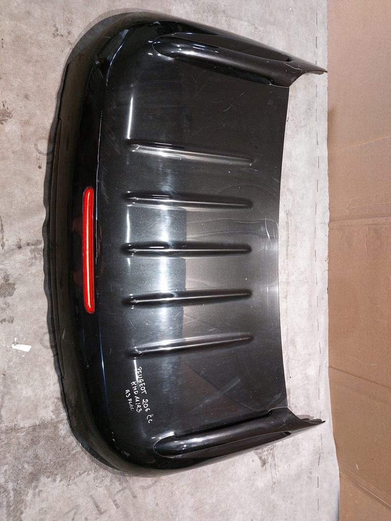 фото №1, Кришка багажника задня задня peugeot 206 cc cabriolet