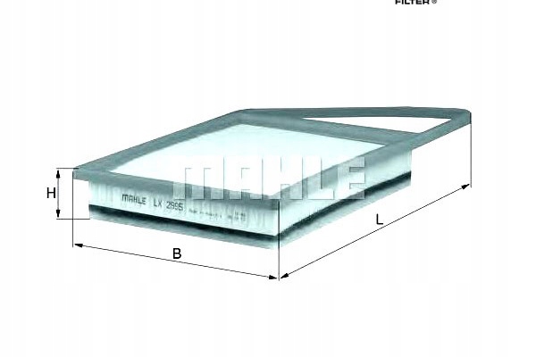 фото №1, Knecht фильтр воздуха citroen berlingo berlingo m