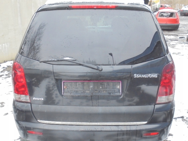 фото №10, Ssang yong rexton i крышка крышка багажника багажника 5d