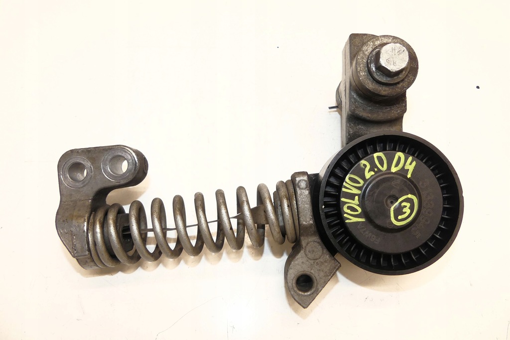 фото №1, Volvo s60 ii v60 i s90 ii xc60 2.0 d4 d4204t14 натягувач ремінь + ролик