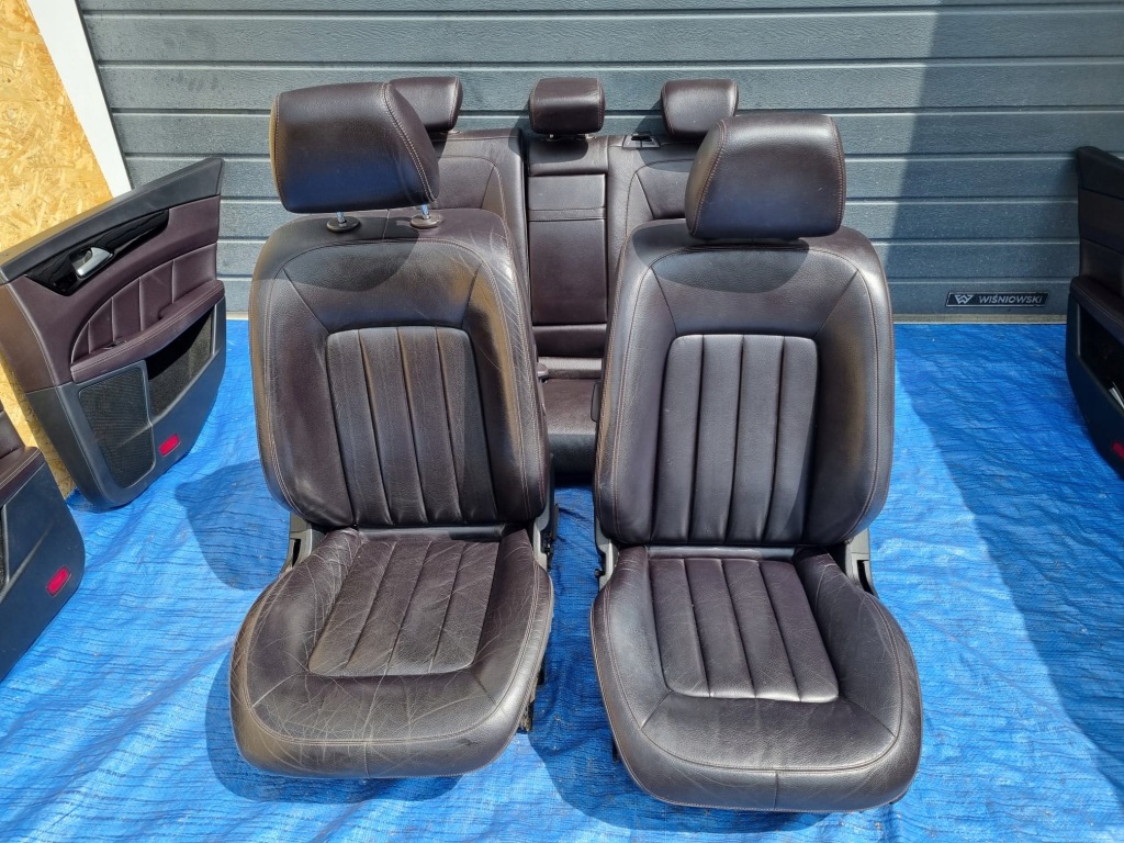 фото №2, Mercedes cls w218 sedan сидіння заднє сидіння fiolet kpl