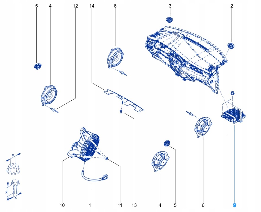 Усилитель аудио renault 280616436r в Украине