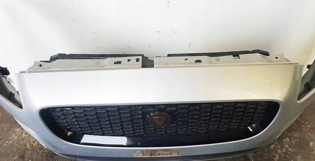 фото №7, Jaguar e-pace 19r x540 men indus silver бампер перед комплект решітка радіатора ґрати