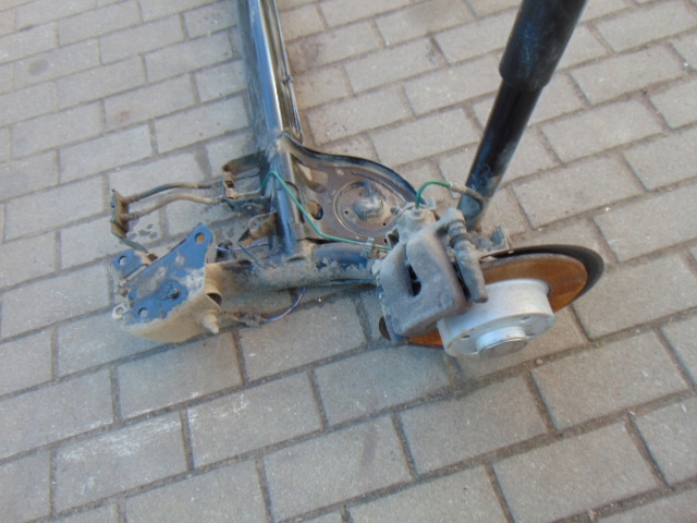 фото №2, Балка задняя renault clio iii kombi 05-14 oś