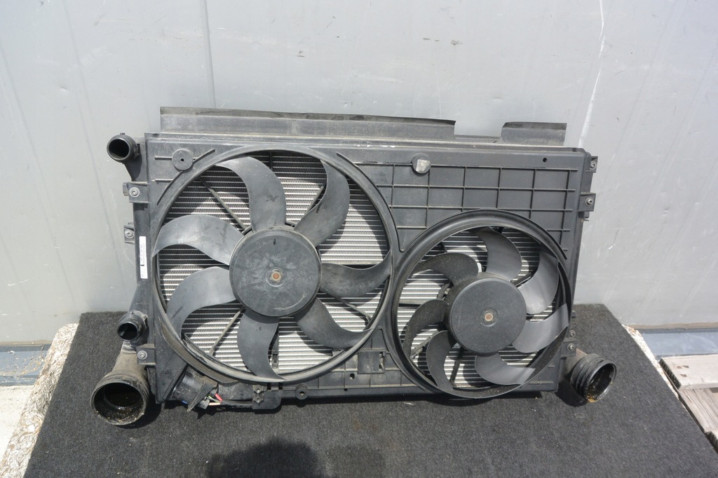 фото №7, Радіатор kpl вентилятор 1.4 tsi vw scirocco iii