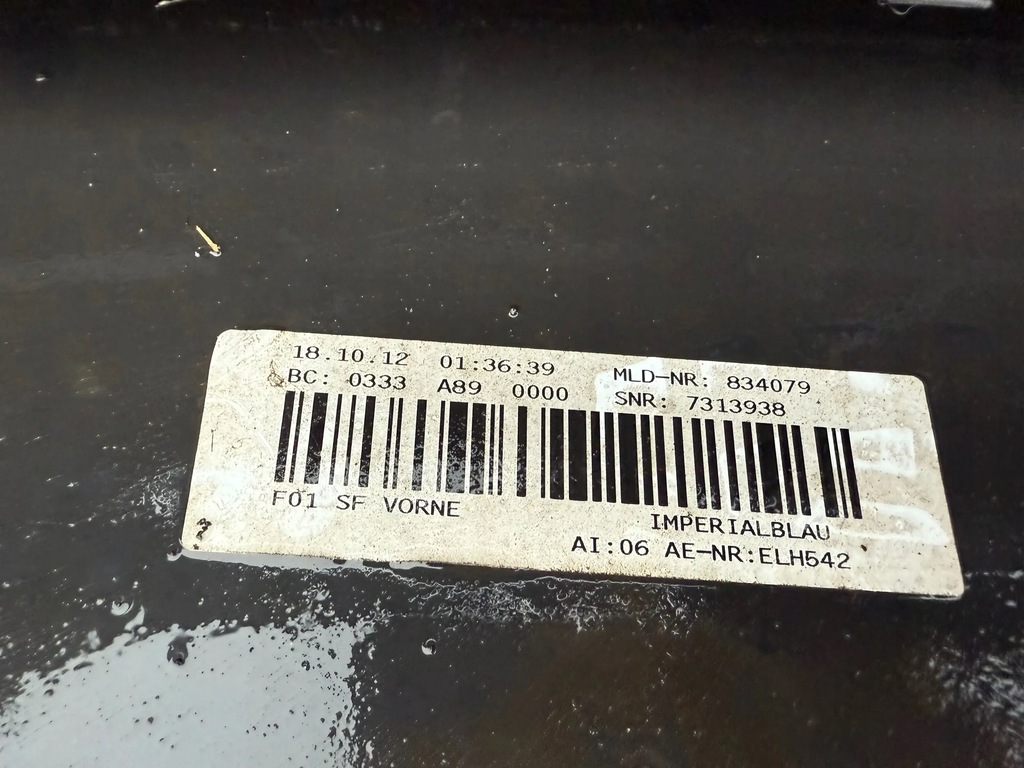 фото №9, Бампер передний bmw 7 f01 f02 f03 f04 lci lift 2013- оригинал комплект