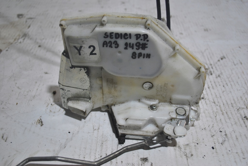 фото №1, Замок двері правий перед fiat sedici 8 pin