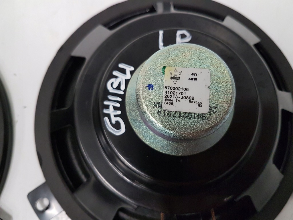 фото №8, Динамик дверь левый перед maserati ghibli m157 13-