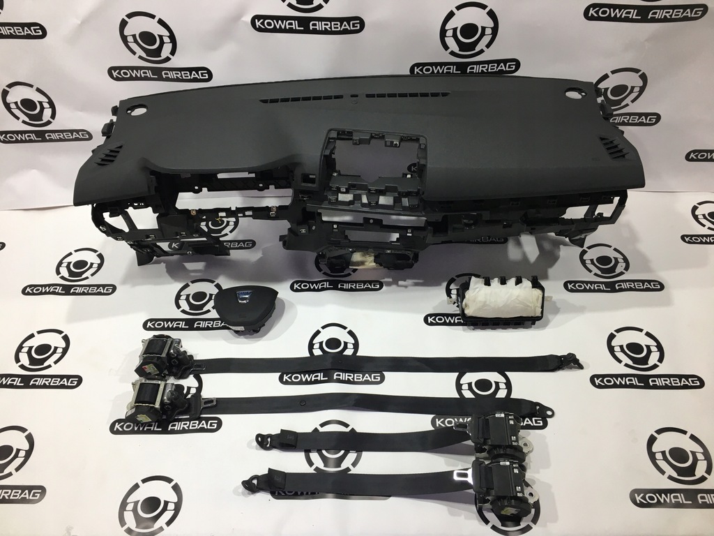 фото №1, Dacia sandero 3 iii stepway przed lift панель приладів консоль подушка безпеки ремені ремонт