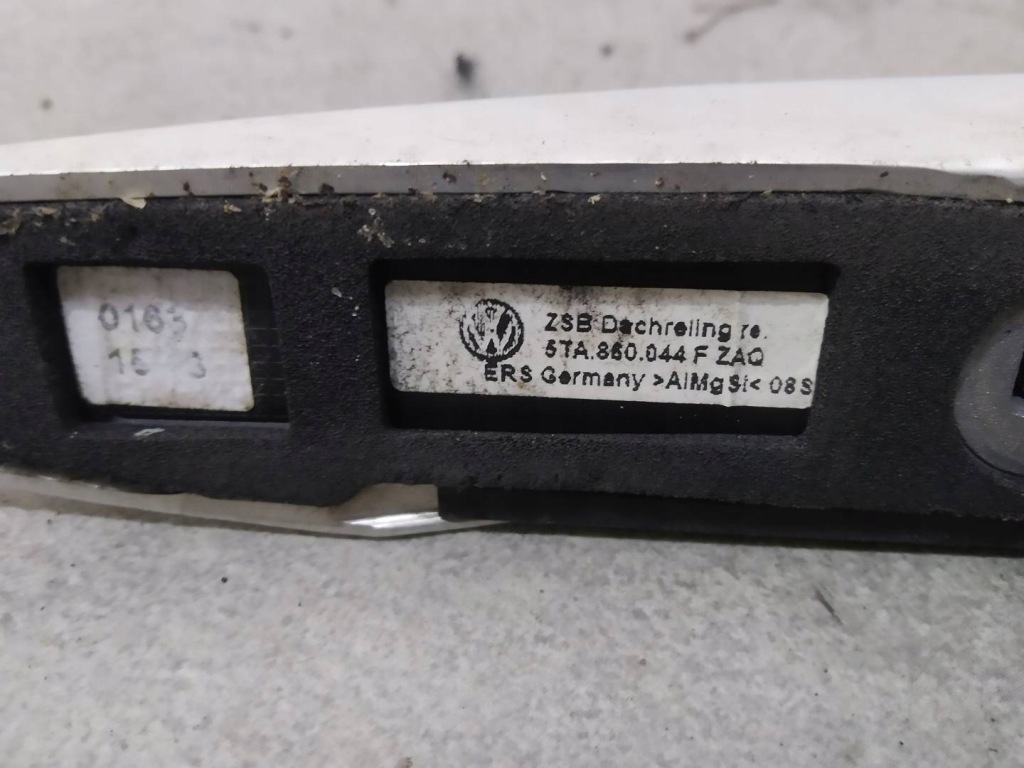 Рейлінги vw volkswagen touran 3 2015- Зі Шроту