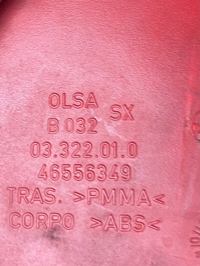 Лампа ліва задній задня alfa romeo 147 00-10r Недорого