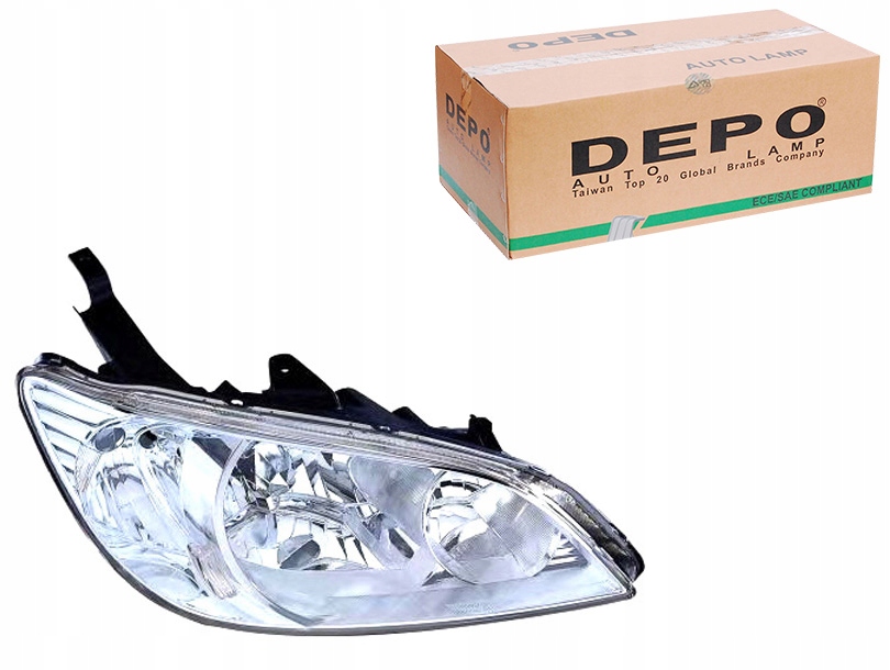 фото №1, Depo фара лампа передняя honda civic vii hatc