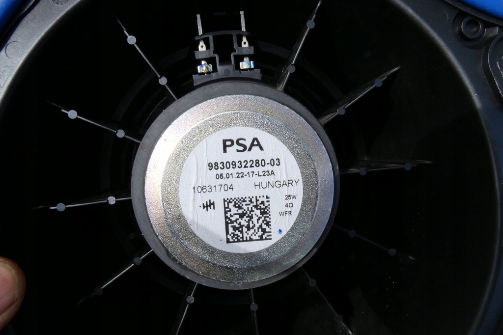 фото №7, Динаміки peugeot 408 9830932280 9830669580 комплект