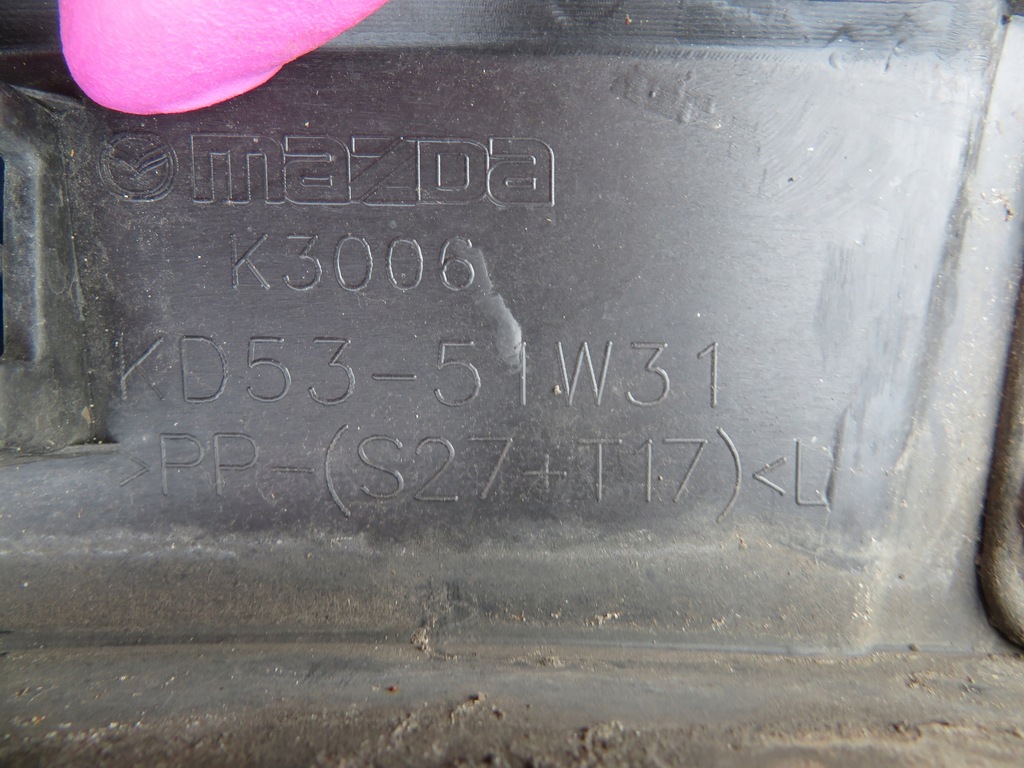 фото №14, Mazda cx5 ліва молдинг крила перед kd53-51w31
