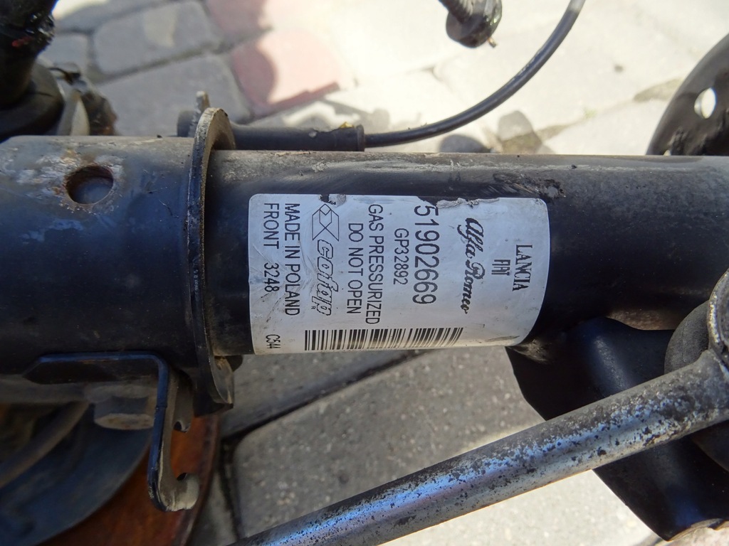 фото №5, Fiat 500 mcperson амортизатор лівий