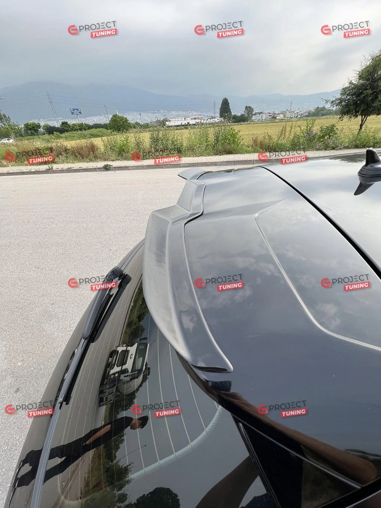 фото №12, Спойлер do audi a3 8v sportback 2015-2019 po liftingu чёрный блеск rs3