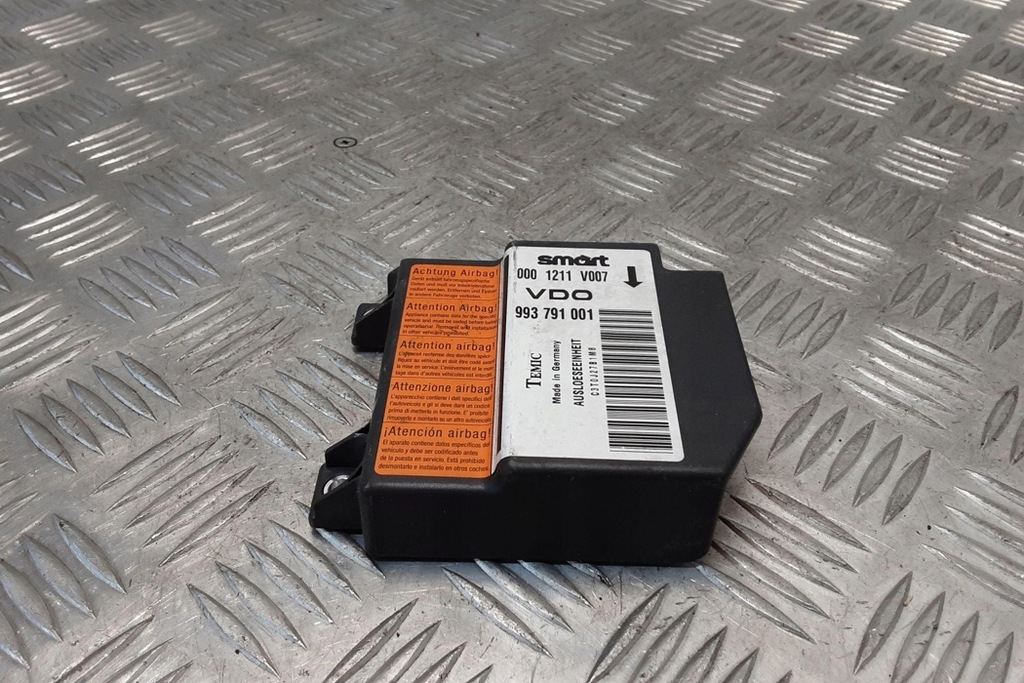 фото №1, Модуль подушка безпеки smart fortwo coupe 450 0001211v007 0.6l бензиновий 2004