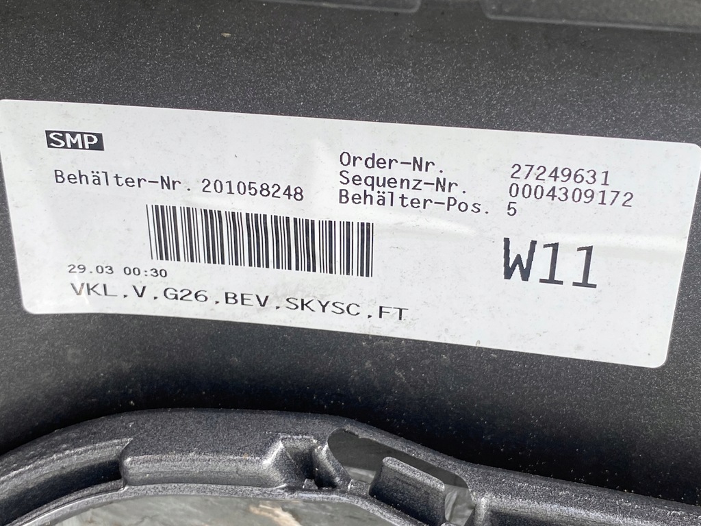 фото №7, Bmw seria 4 g26 бампер перед передний