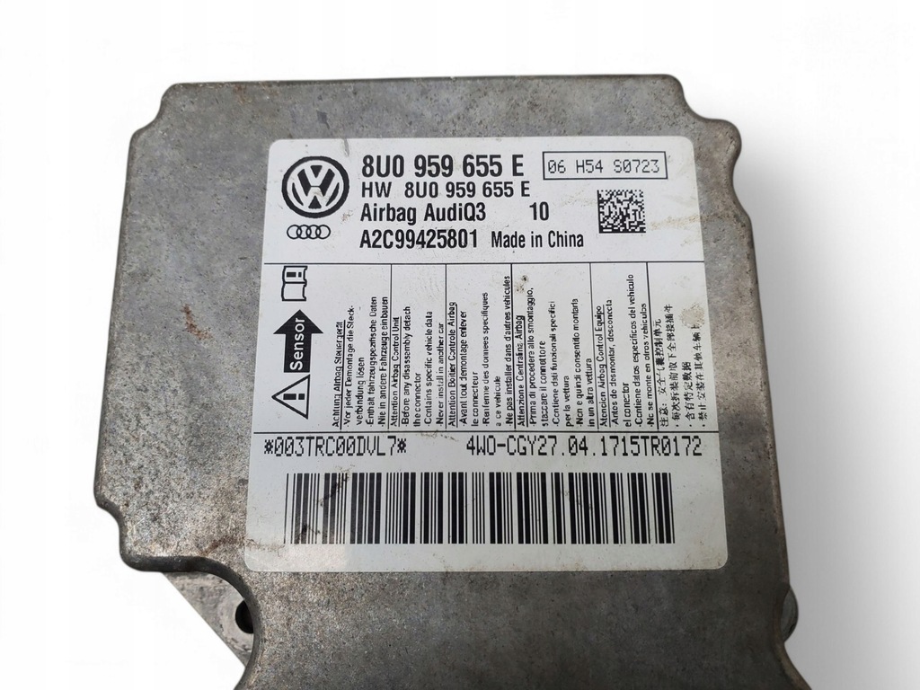 фото №5, Audi q3 8u 8u0959655e модули подушек воздушных