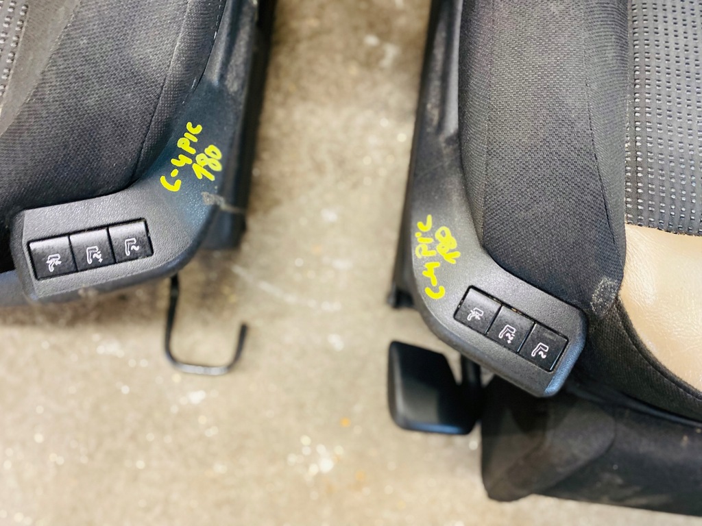 фото №7, Комплект сидений сиденья полукожа переходник c4 grand picasso ii 7 человек