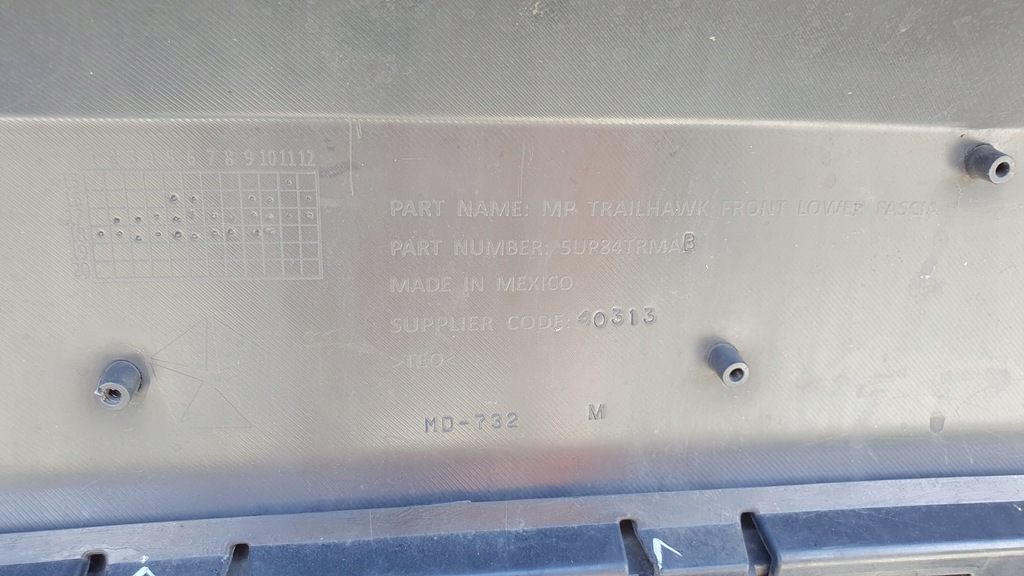 фото №10, Бампер перед jeep compass ii trailhawk 16- org