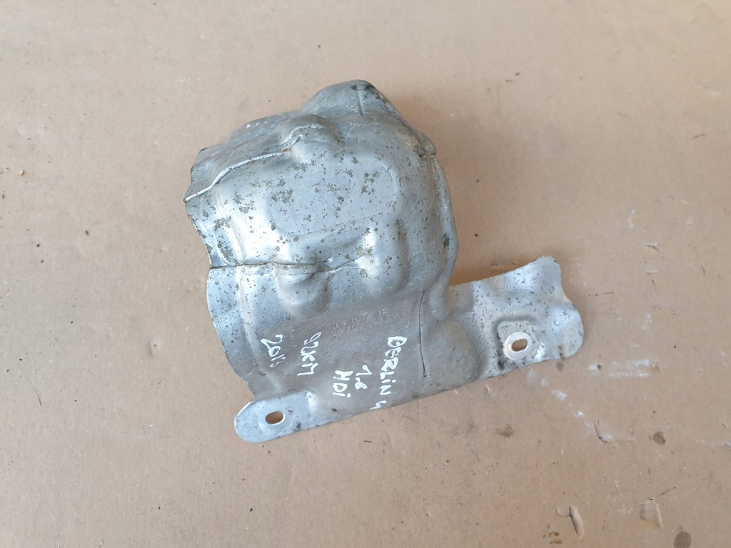 фото №5, Захист турбіни теплова 1.6 hdi citroen c4 b7 ii c3 peugeot 9670996580