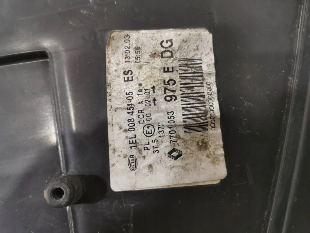 фото №11, Renault espace - grand espace iv лампа передняя левая 7701053975 1el00845405