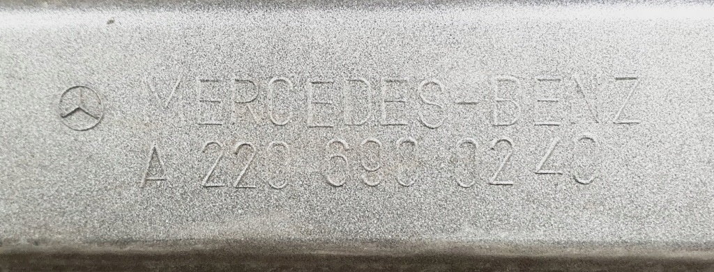 Накладка накладка порога  права 744 mercedes w220 Київ