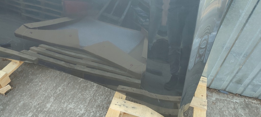 Капот крышка алюминиевая audi q7 4m 06.15-12.19 дорестайлинг  лак lz7s с Разборки