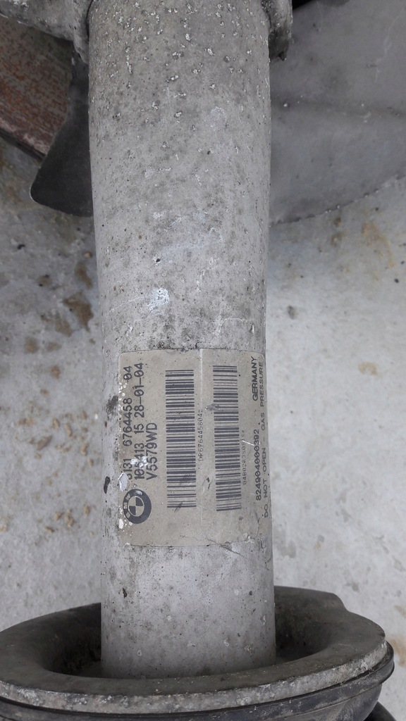 фото №4, Bmw e60 поворотный кулак амортизатор пружина правый перед