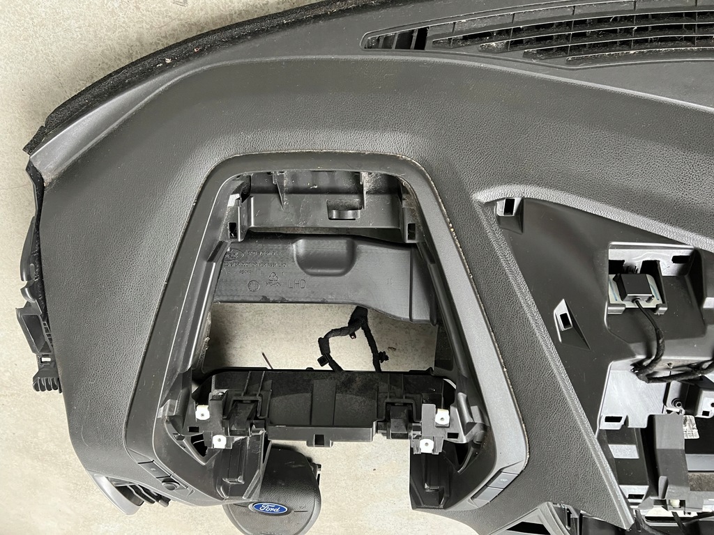 фото №12, Панель приладів консоль подушка безпеки водія ford transit custom i