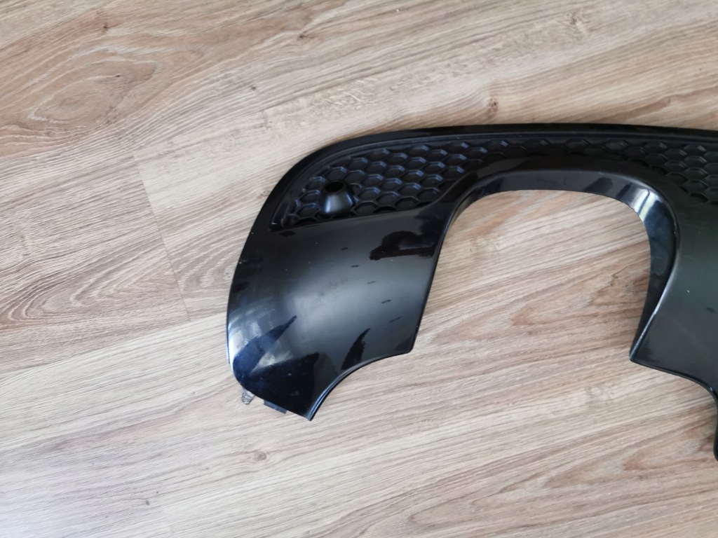 Audi q5 s-line диффузор спойлер бампера задняя с Разборки