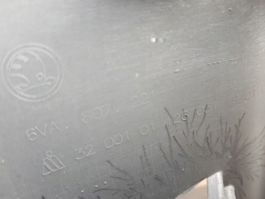 фото №15, Skoda fabia 6va iv 21- бампер передний перед 6va.807.221 6va807221