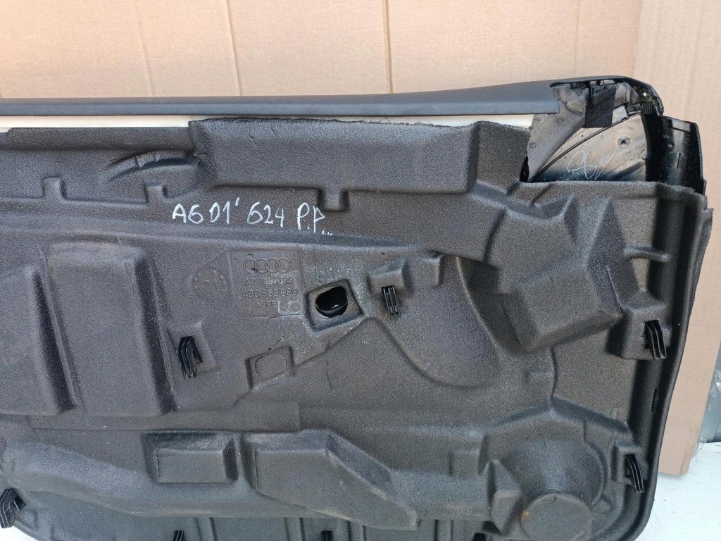 фото №9, Обшивка оббивка двері правий перед audi a6 c5 4b186710624