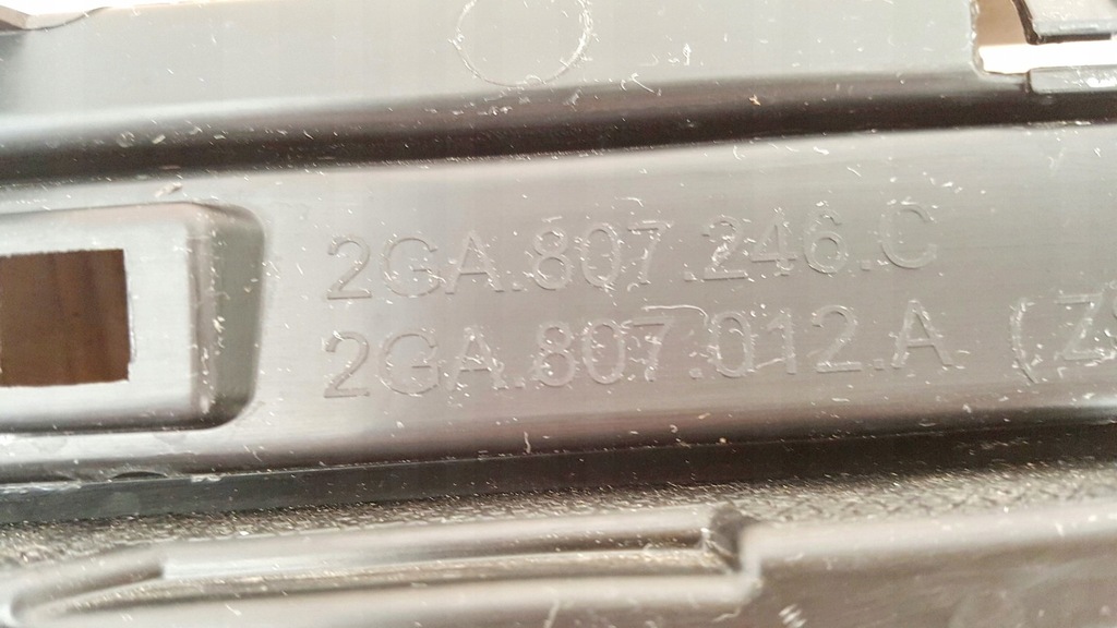 фото №3, Vw t-roc 2ga решітка бампера права задня 2ga807246c