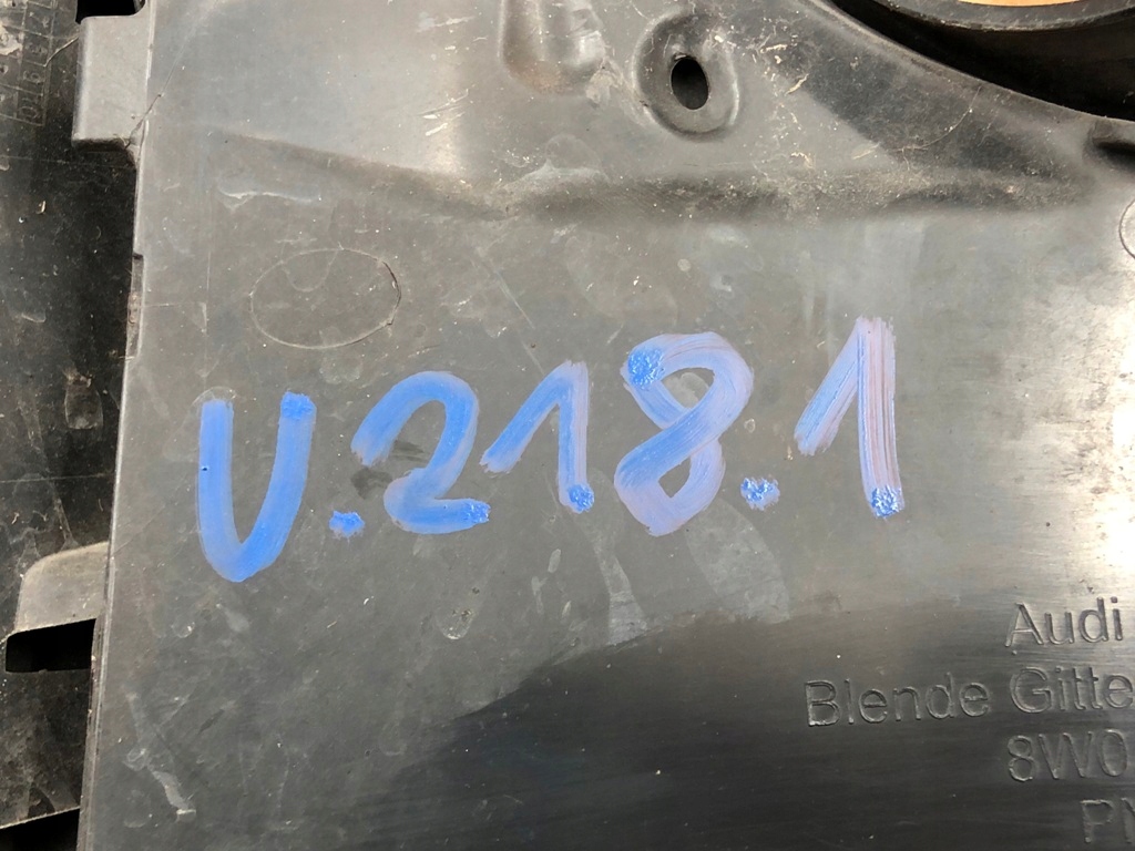 фото №10, Решітка ліва бампера передній 8w0807681as audi rs5 rs4 sportback lci 21-