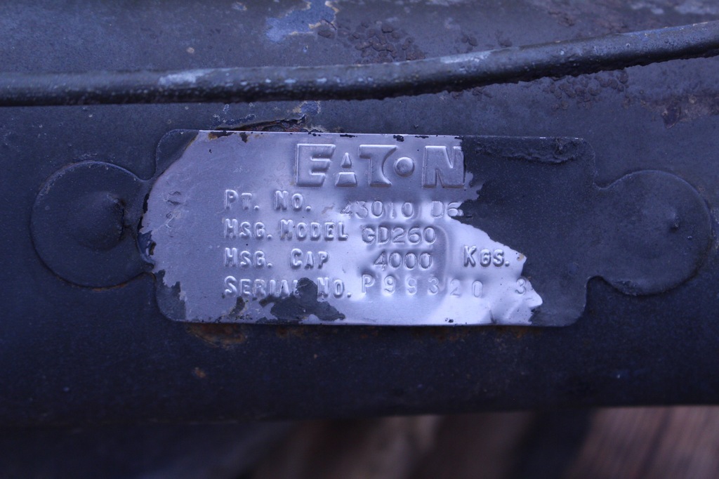 фото №8, Балка підвіска задня міст nissan atleon 40/9