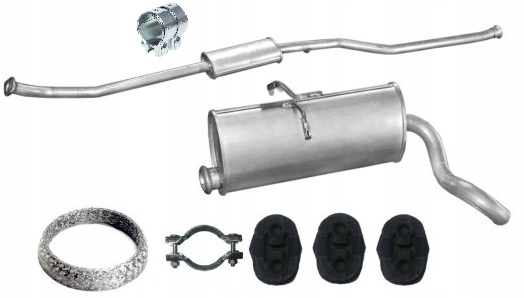 фото №1, Peugeot partner 1996-9/03 гаситель комплект система