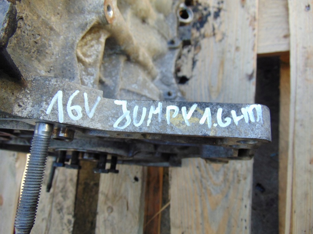 фото №14, Блок двигателя dół citroen jumpy 1.6 hdi 16v 10jbaz