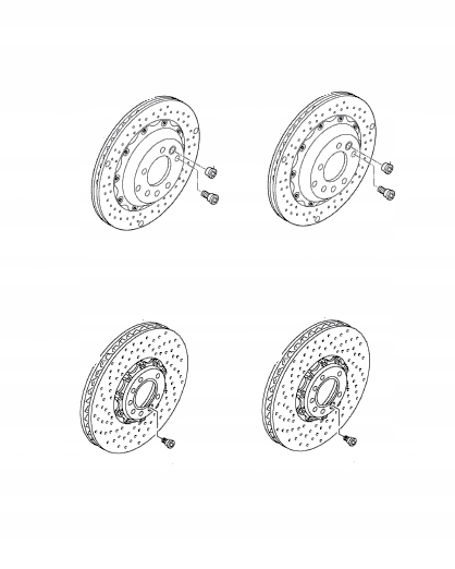 фото №1, Rudi rs5 rs4 s6 c8 4k 16-24 rok тормозные диски ceramika комплект
