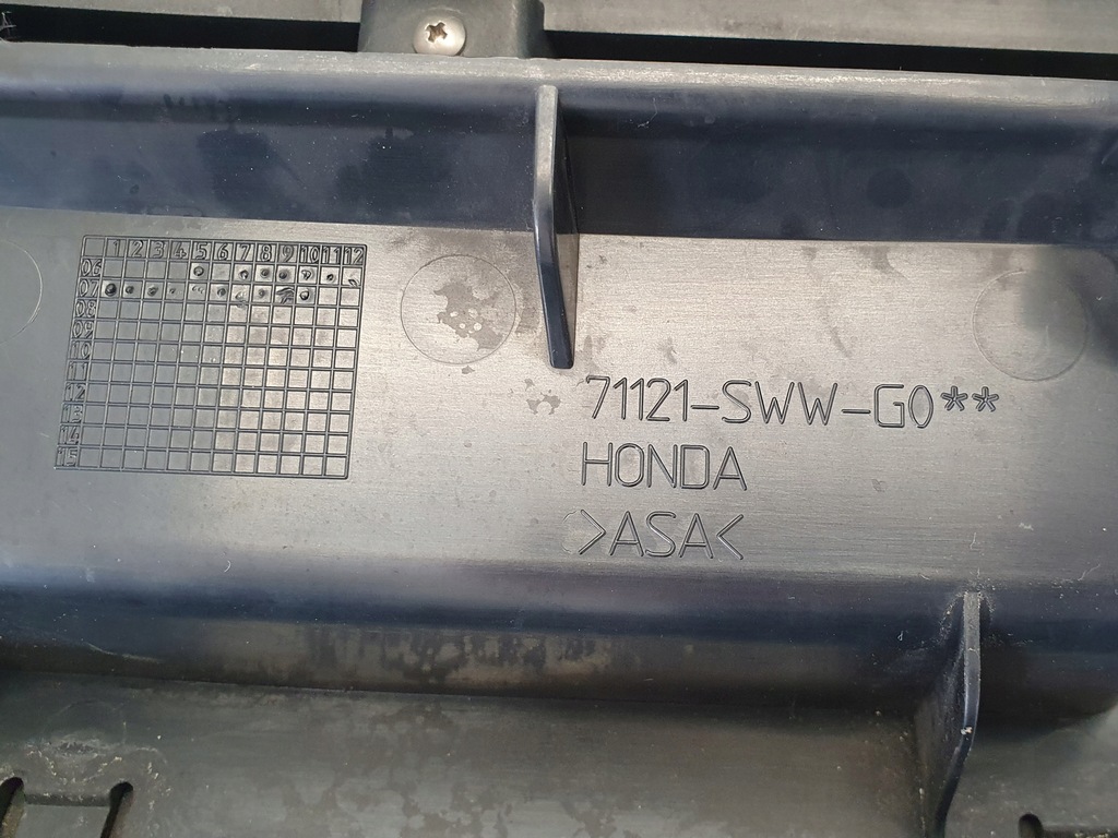 фото №9, Honda crv cr-v 3 iii 06-решётка радиатора решётка радиатора радиатора org