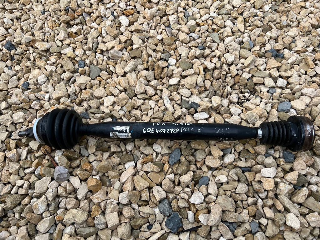 фото №1, Vw polo fox 1.4 tdi приводной вал правая длинная 6qe407272p