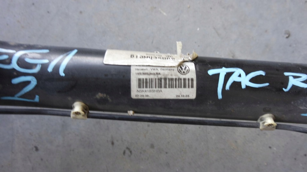 фото №7, Балка підвіска задні задня vw jetta 1k0500051