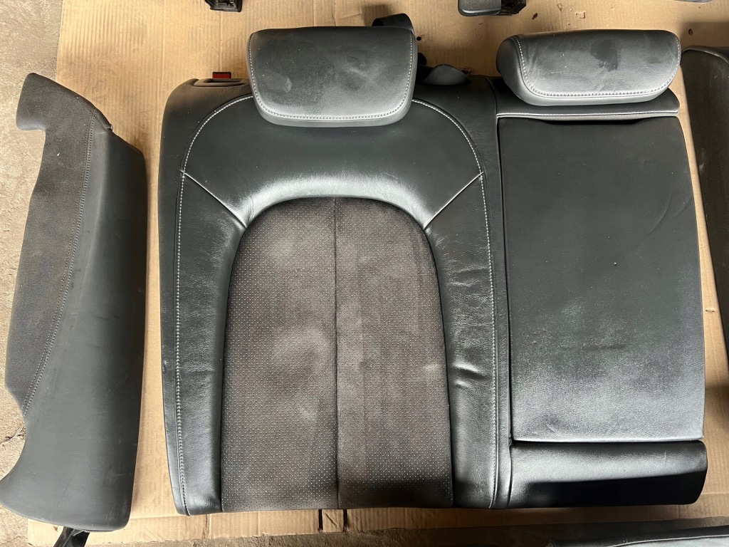фото №6, Audi a6 c7 сидіння заднє сидіння шкіра alcantara підігрів s-line sline