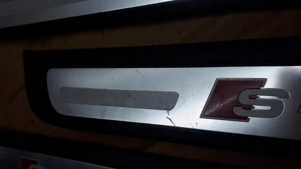 фото №5, S4 b8 lift a4 накладки накладки пороговые sline