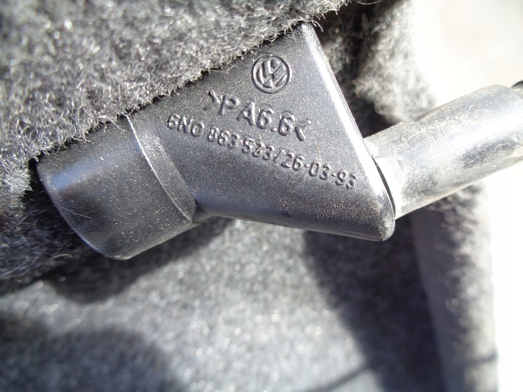 фото №11, Полка задняя задняя vw polo iii 3d 94-01r. 6n0867767