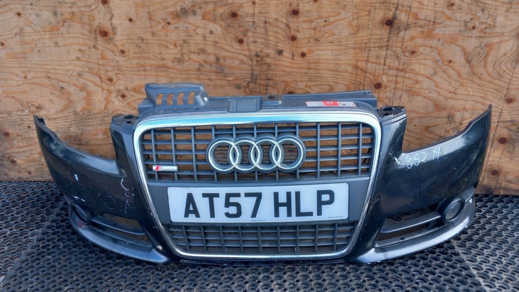 фото №1, Audi a4 b7 s-line бампер перед ly9b протитуманна фара