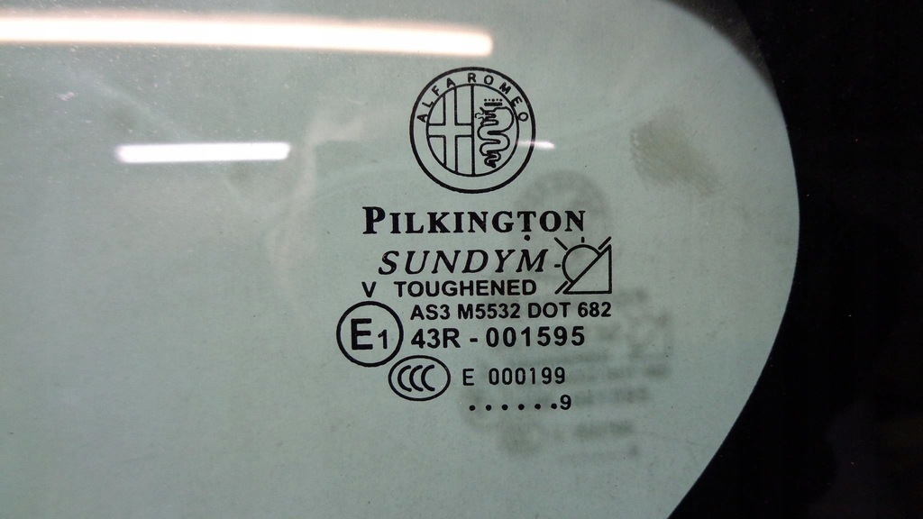 фото №3, Скло кузовна alfa romeo mito 09r. ліва задня as3